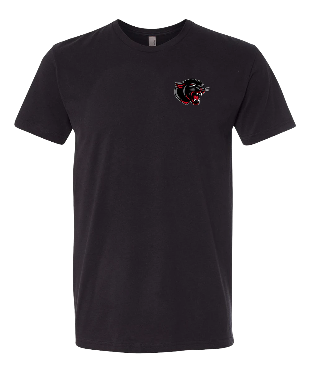 Tracy-Milroy-Balaton Track - Black T-Shirt - Left Chest