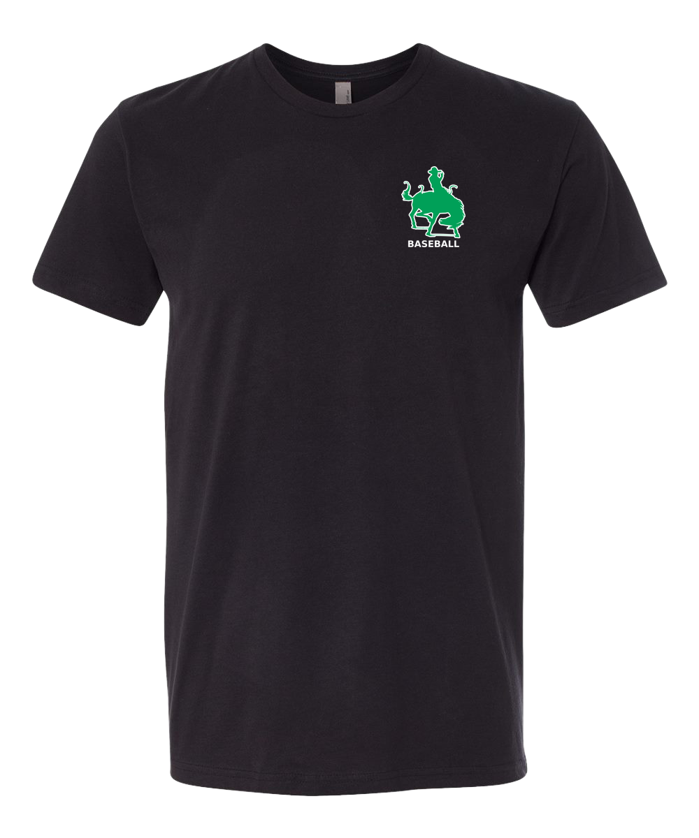 Breckenridge Baseball - Black T-Shirt - Left Chest