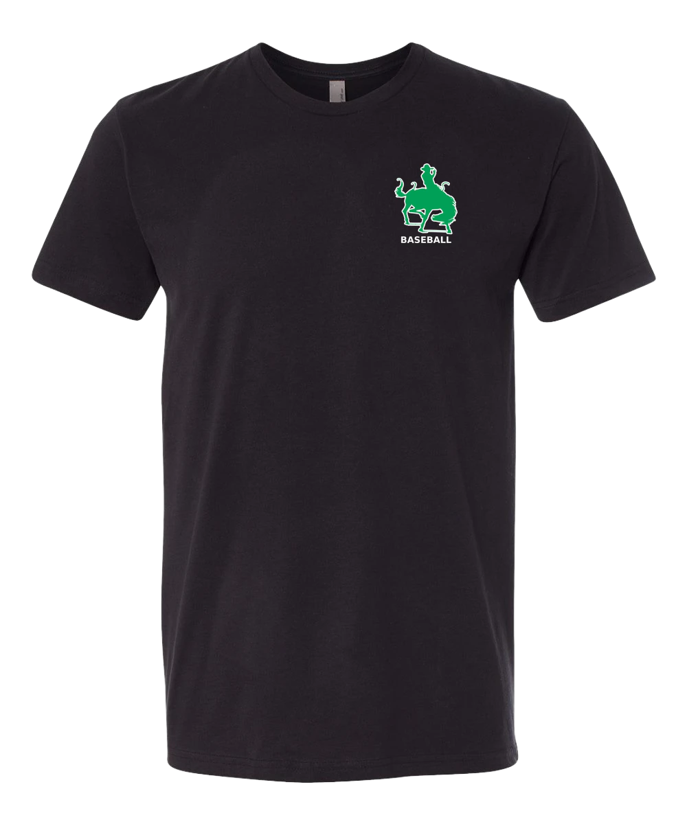 Breckenridge Baseball - Black T-Shirt - Left Chest