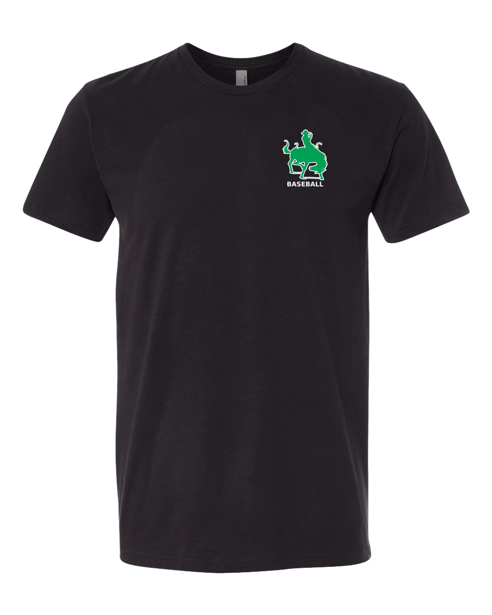 Breckenridge Baseball - Black T-Shirt - Left Chest
