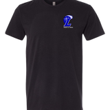 Lakeview Track - Black T-Shirt - Left Chest