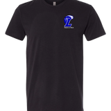 Lakeview Track - Black T-Shirt - Left Chest