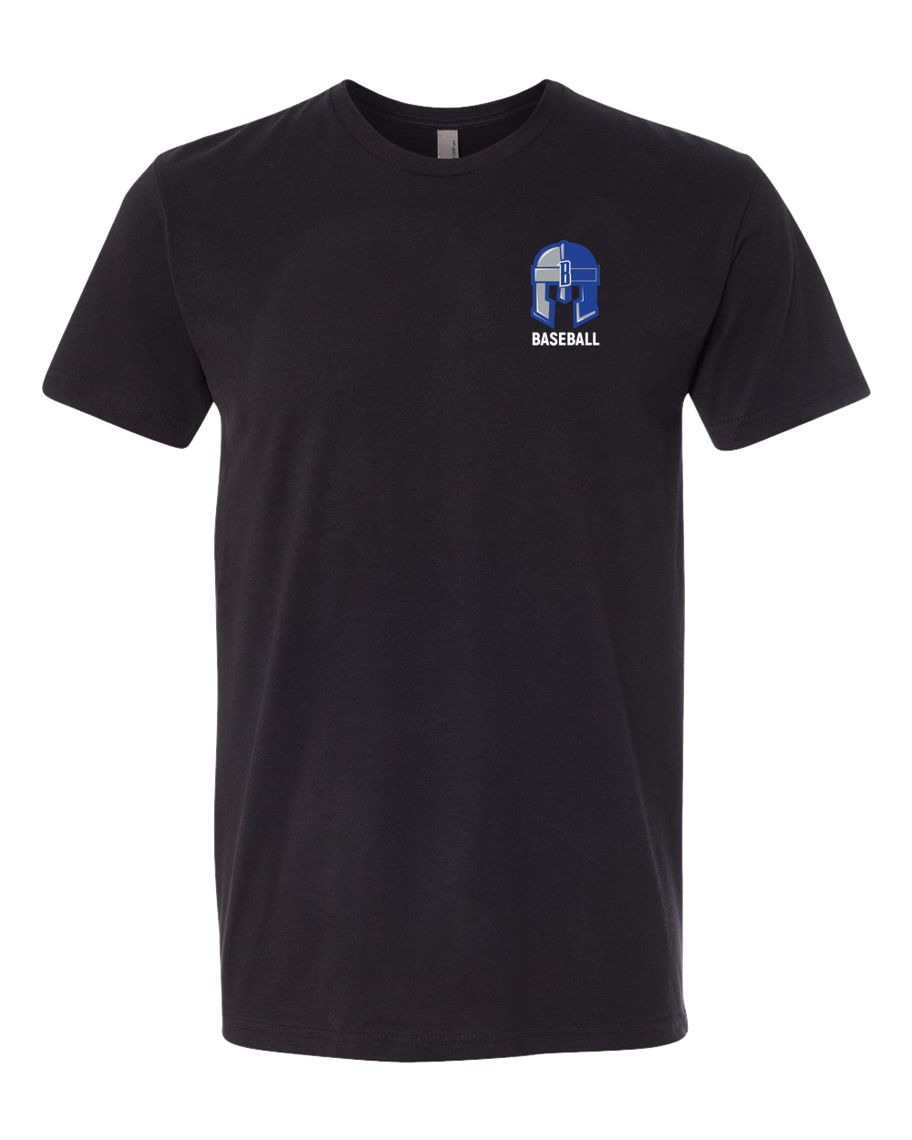 Brainerd Baseball - Black T-Shirt - Left Chest