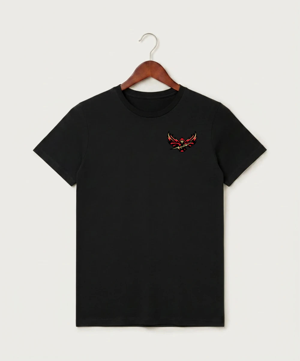 Gfw High School Football (Boys) - Black T-Shirt - Left Chest