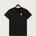 Border West Football (Boys) - Black T-Shirt - Left Chest
