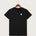 Border West Football (Boys) - Black T-Shirt - Left Chest