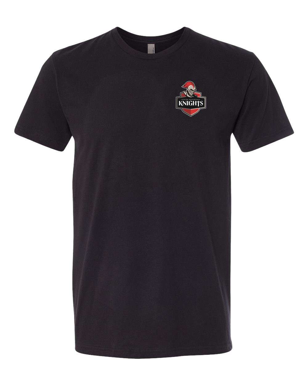 Kenyon Wanamingo Baseball - Black T-Shirt - Left Chest