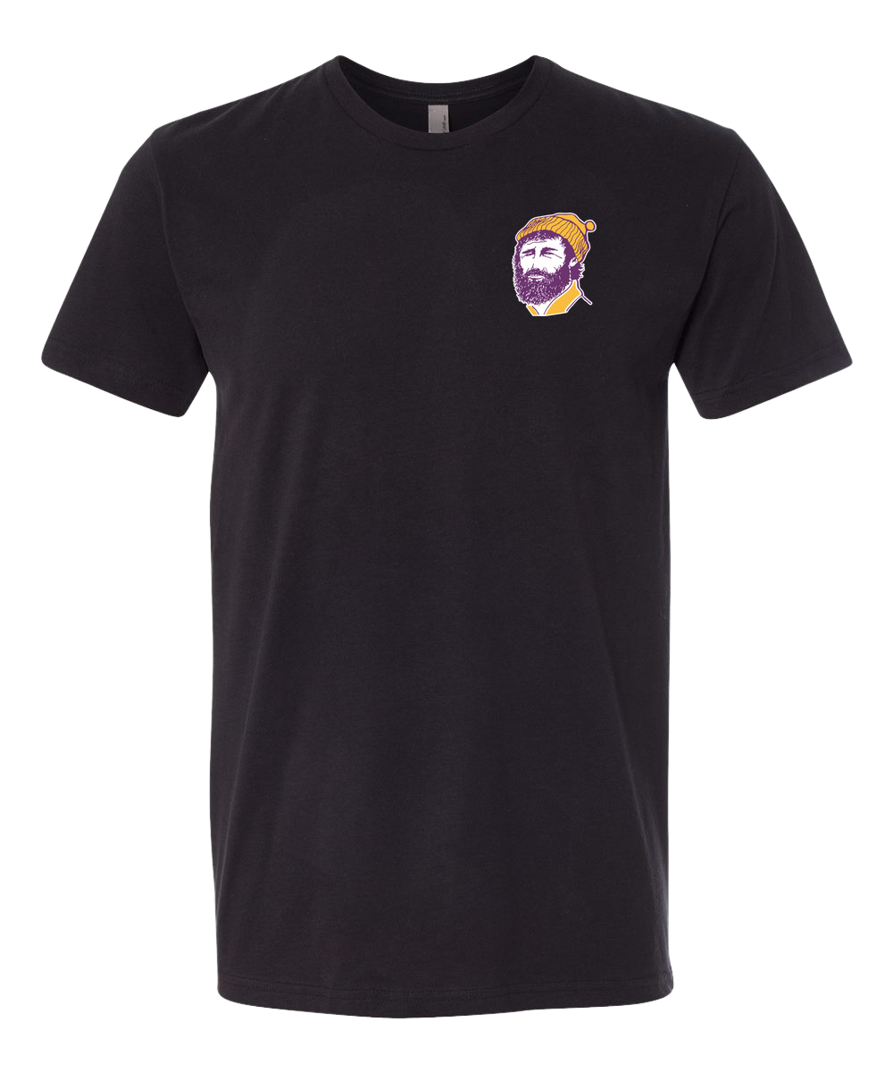 Cloquet Baseball and Softball - Black T-Shirt - Left Chest