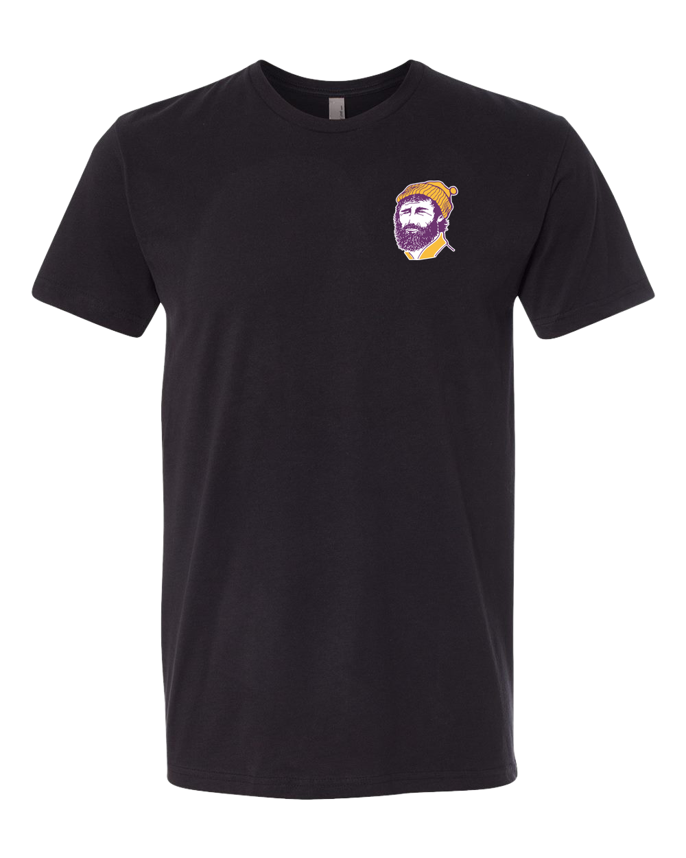 Cloquet Baseball and Softball - Black T-Shirt - Left Chest