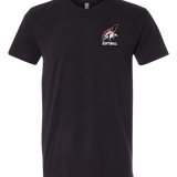 Aitkin Softball - Black T-Shirt - Left Chest