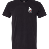 Detroit Lakes Softball - Black T-Shirt - Left Chest