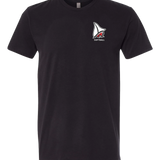 Detroit Lakes Softball - Black T-Shirt - Left Chest