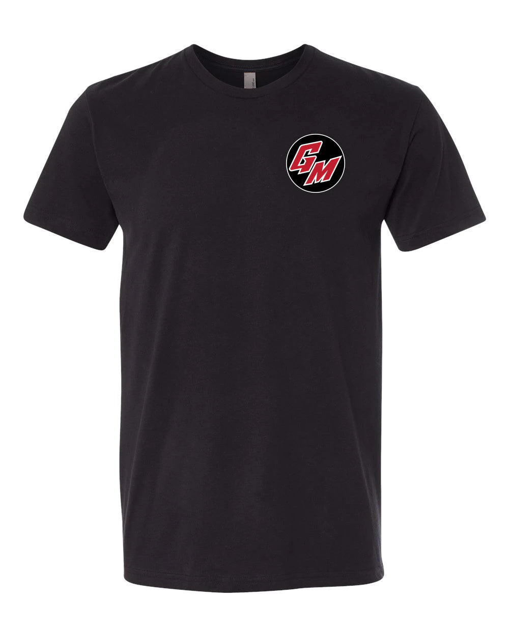 Ghostfit Sports Testing 2 - Black T-Shirt - Left Chest