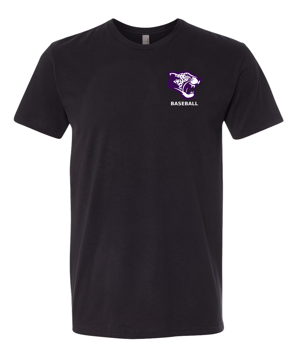 Truman Baseball - Black T-Shirt - Left Chest