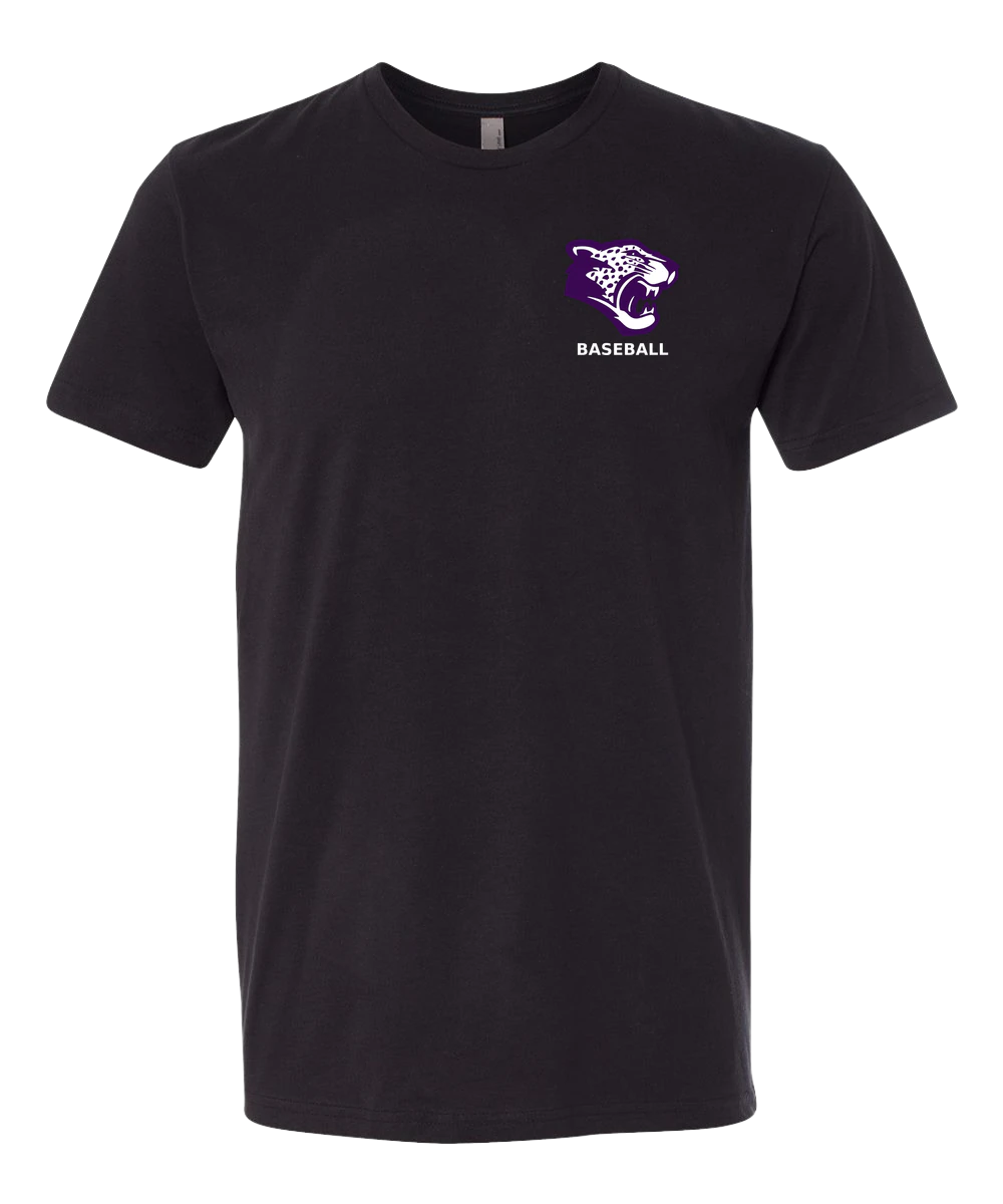 Truman Baseball - Black T-Shirt - Left Chest