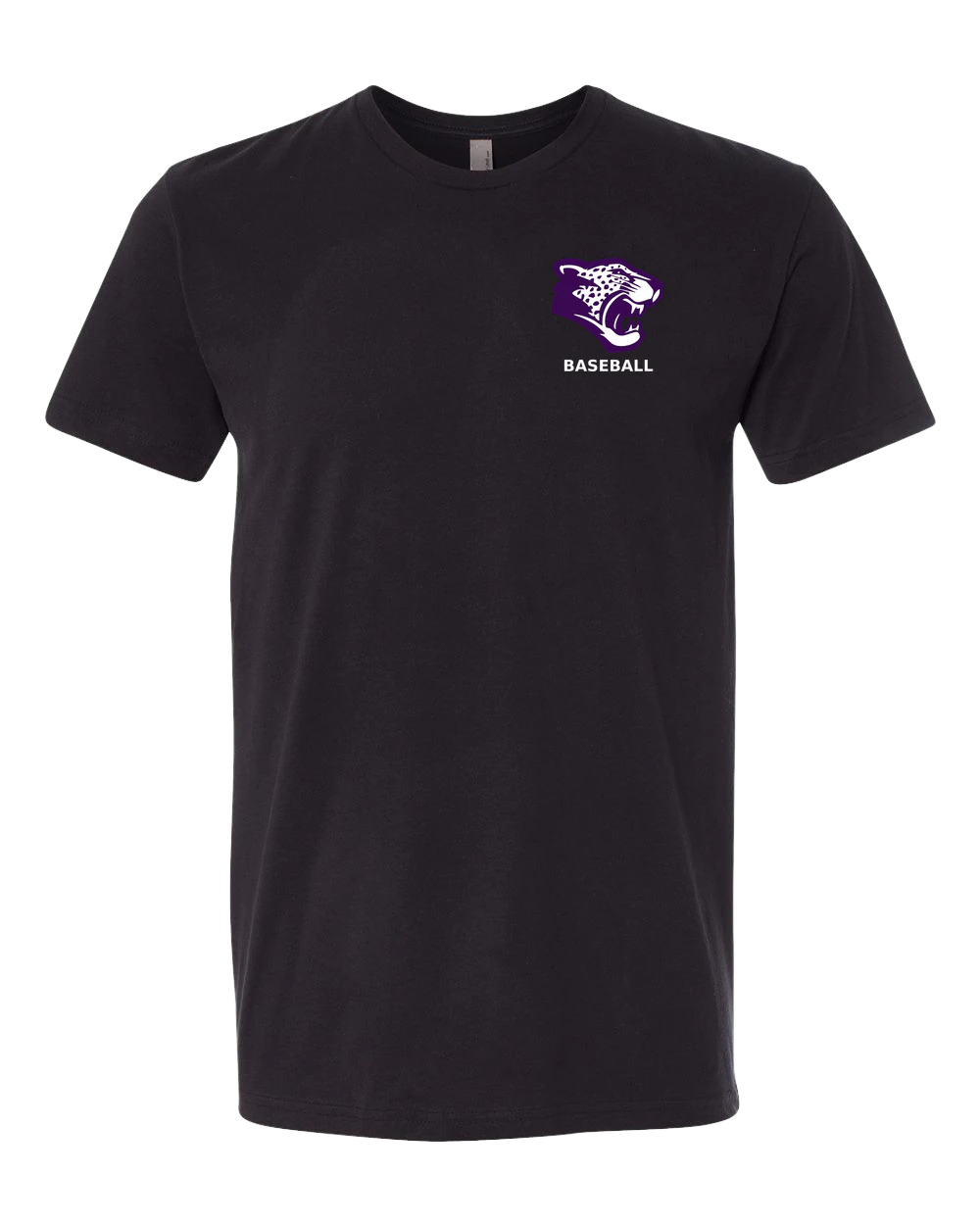 Truman Baseball - Black T-Shirt - Left Chest