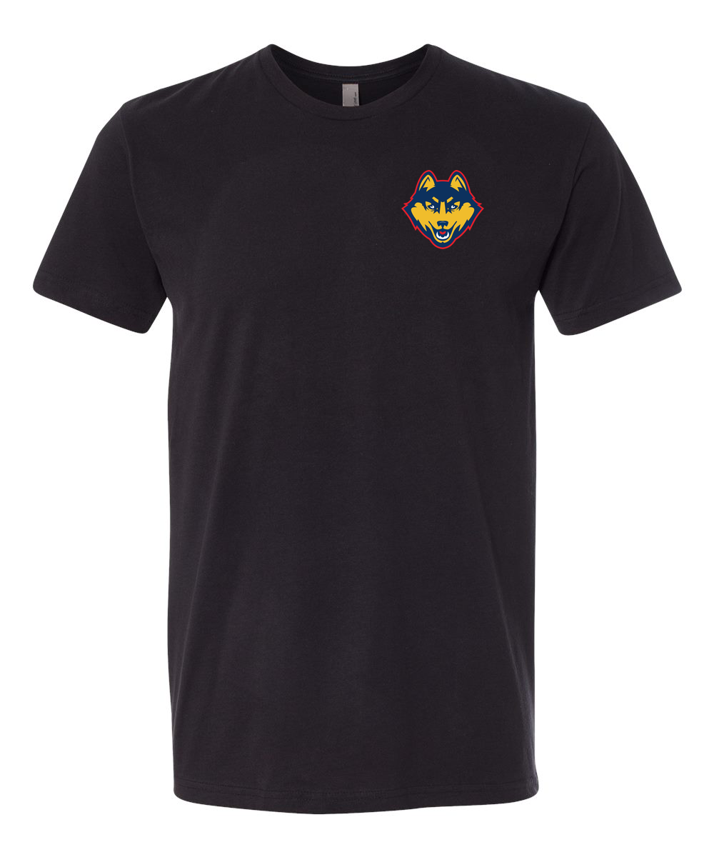 Grant 44 - Black T-Shirt - Left Chest