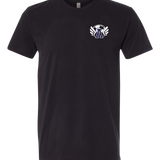 Abingdon Soccer - Black T-Shirt - Left Chest