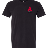 Austin Softball - Black T-Shirt - Left Chest