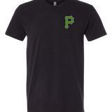 Pipestone Softball - Black T-Shirt - Left Chest