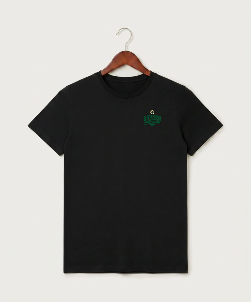 Ashwaubenon High School Soccer (Boys) - Black T-Shirt - Left Chest