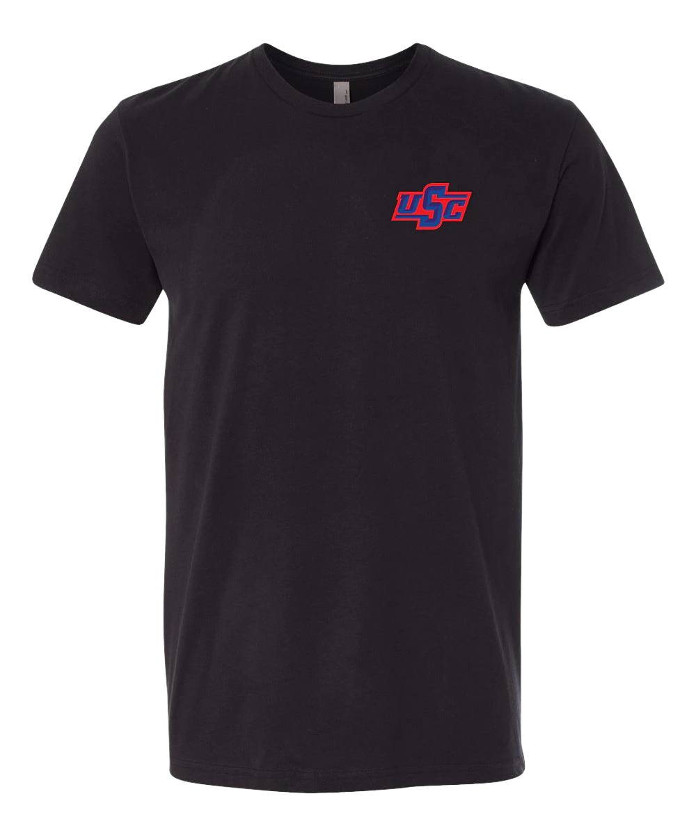 Wells Baseball & Softball - Black T-Shirt - Left Chest