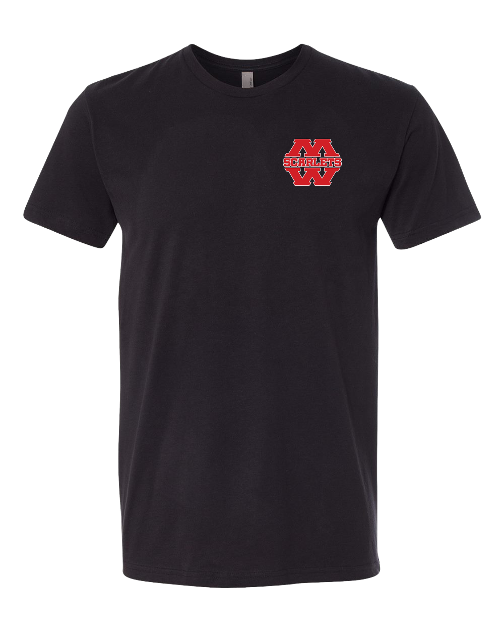 Mankato West Track - Black T-Shirt - Left Chest