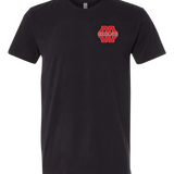 Mankato West Track - Black T-Shirt - Left Chest