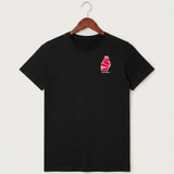Amboy Football general - Black T-Shirt - Left Chest