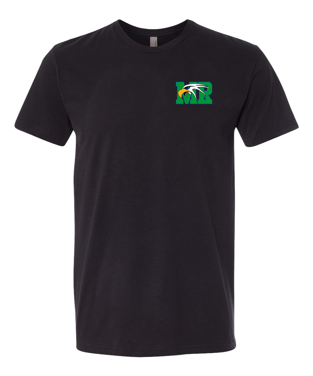 Maple River - Black T-Shirt - Left Chest