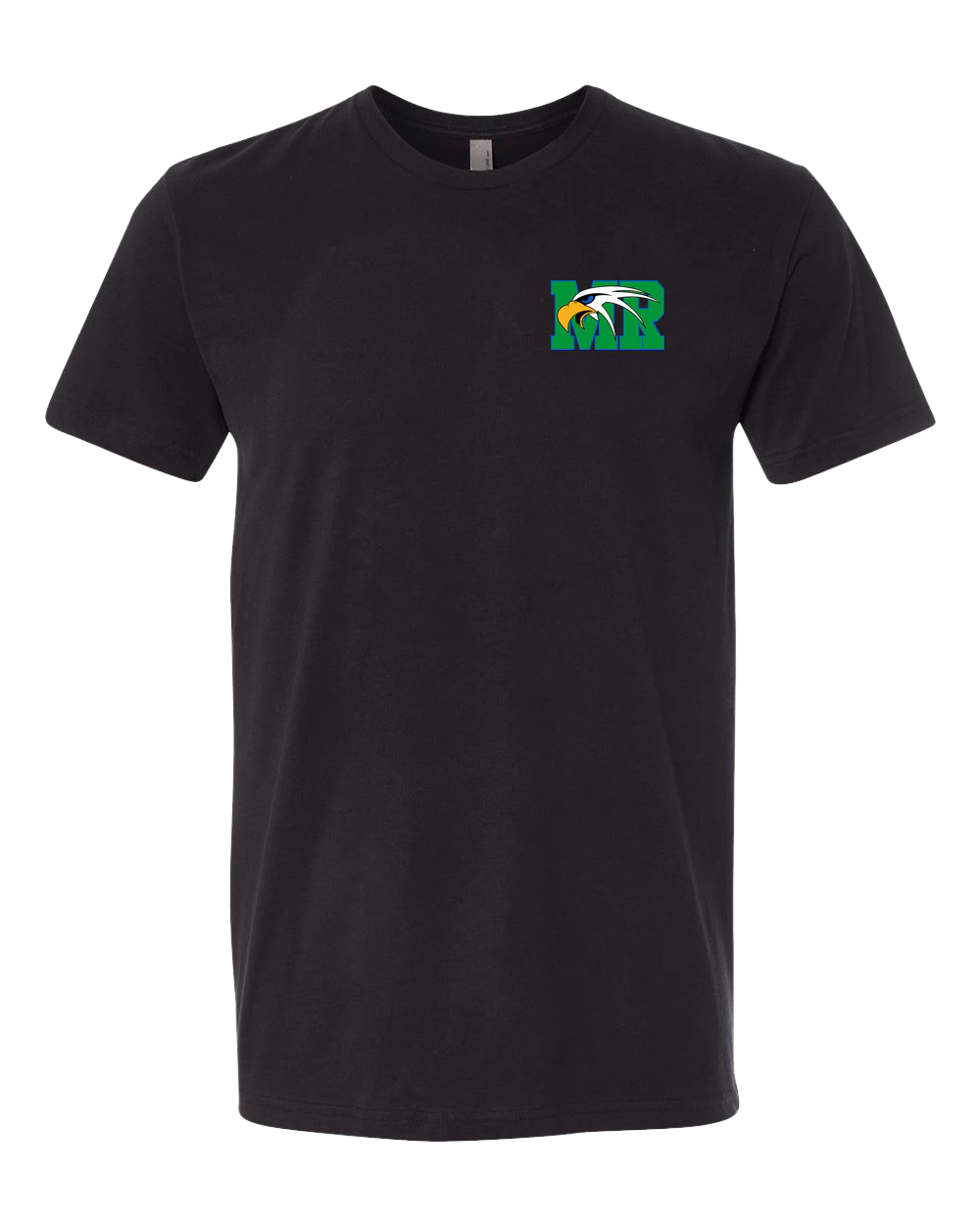 Maple River - Black T-Shirt - Left Chest