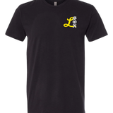 Lamberton LongSox Baseball - Black T-Shirt - Left Chest