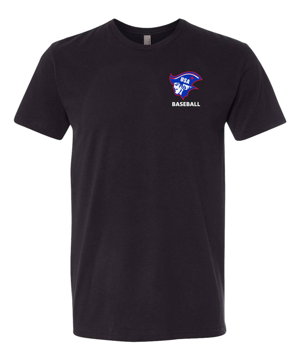 Testing For Rachel - Black T-Shirt - Left Chest