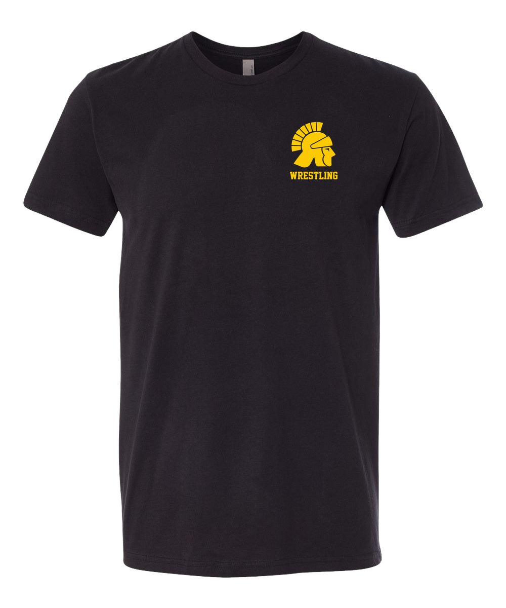 Testing - Black T-Shirt - Left Chest