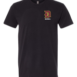 Denfeld Baseball - Black T-Shirt - Left Chest