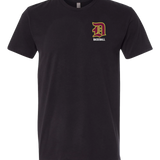 Denfeld Baseball - Black T-Shirt - Left Chest
