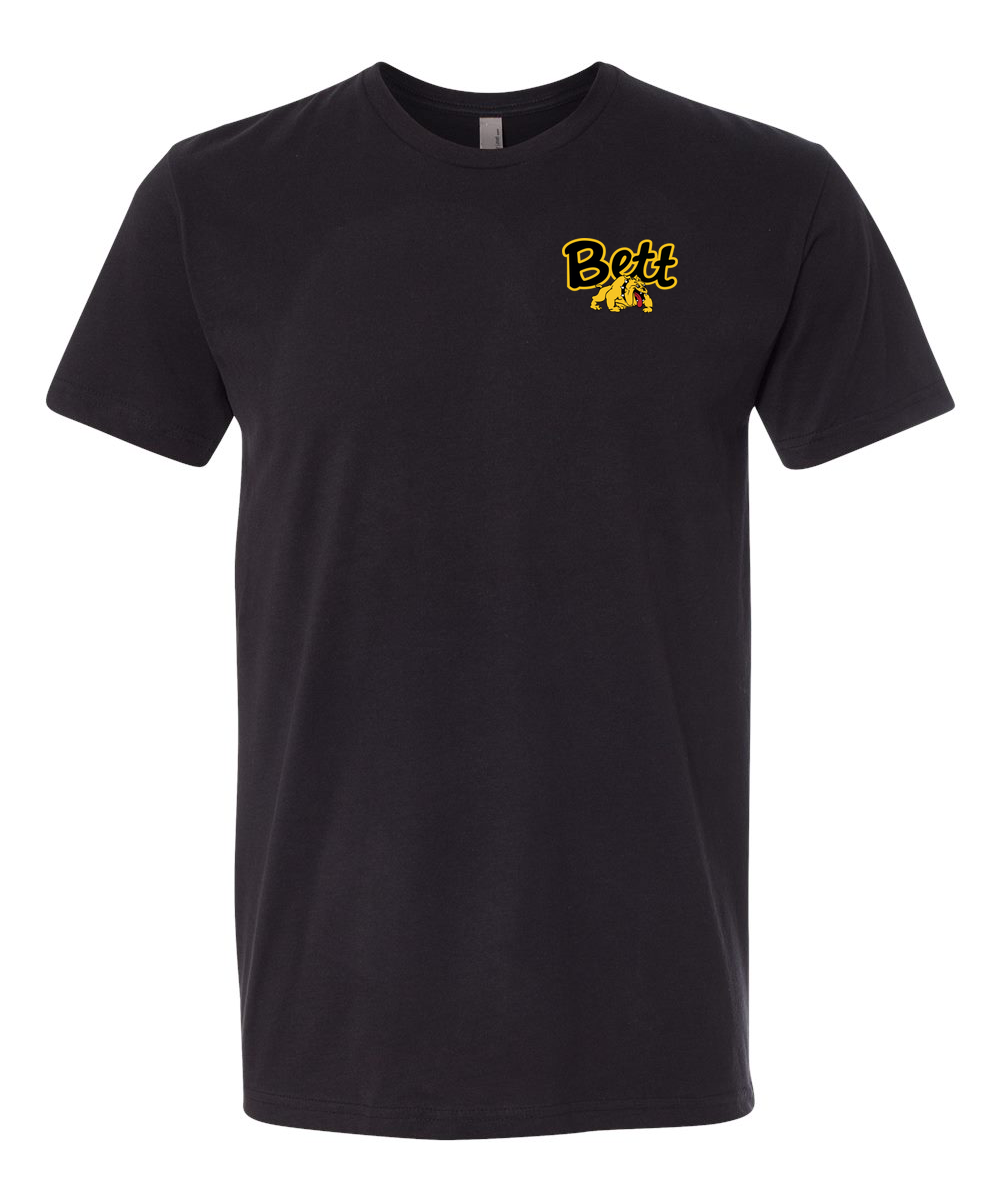 Testing 67 - Black T-Shirt - Left Chest