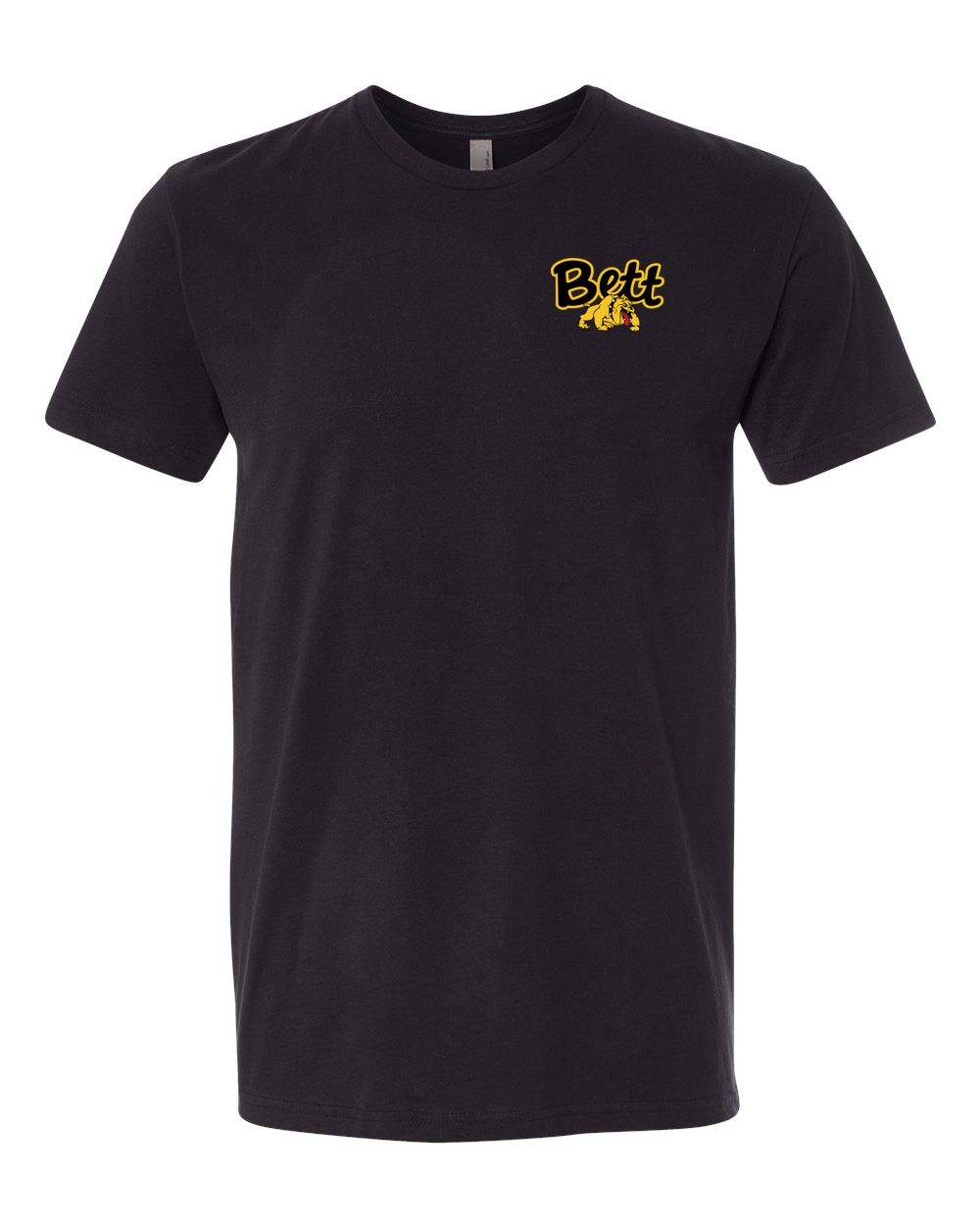 Testing 67 - Black T-Shirt - Left Chest