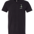 Waterville-Elysian-Morristown Baseball - Black T-Shirt - Left Chest