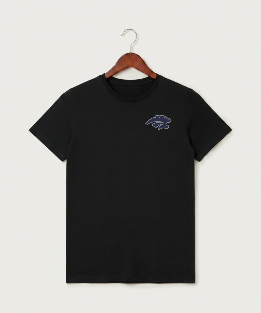 Zumbrota Mazeppa High School Volleyball (Girls) - Black T-Shirt - Left Chest