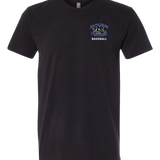 South Ridge Baseball - Black T-Shirt - Left Chest