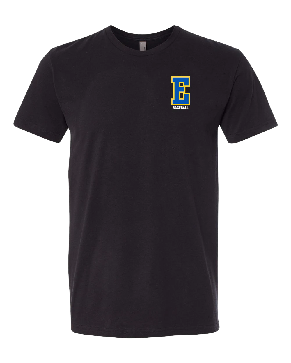 Esko Baseball - Black T-Shirt - Left Chest