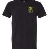 Proctor Baseball - Black T-Shirt - Left Chest