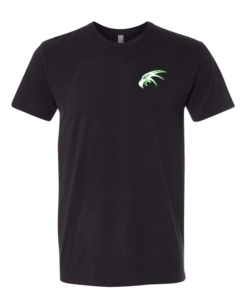 Maple River High School Baseball - Black T-Shirt - Left Chest