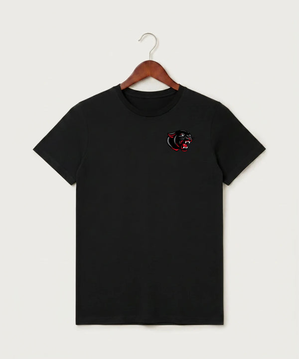 Tracy-Milroy-Balaton High School Volleyball (Girls) - Black T-Shirt - Left Chest