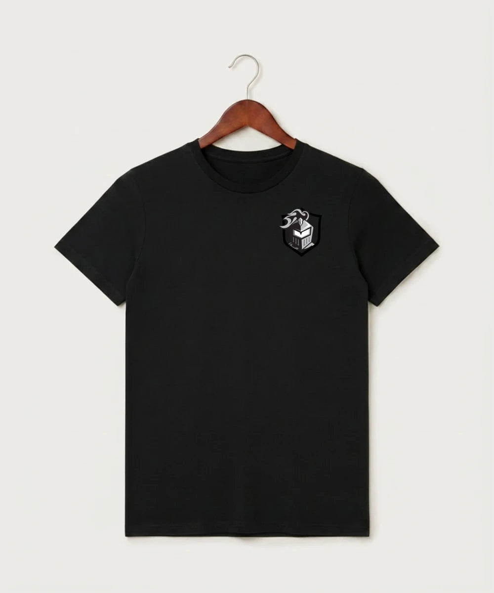 Kingsland High School Volleyball (Girls) - Black T-Shirt - Left Chest