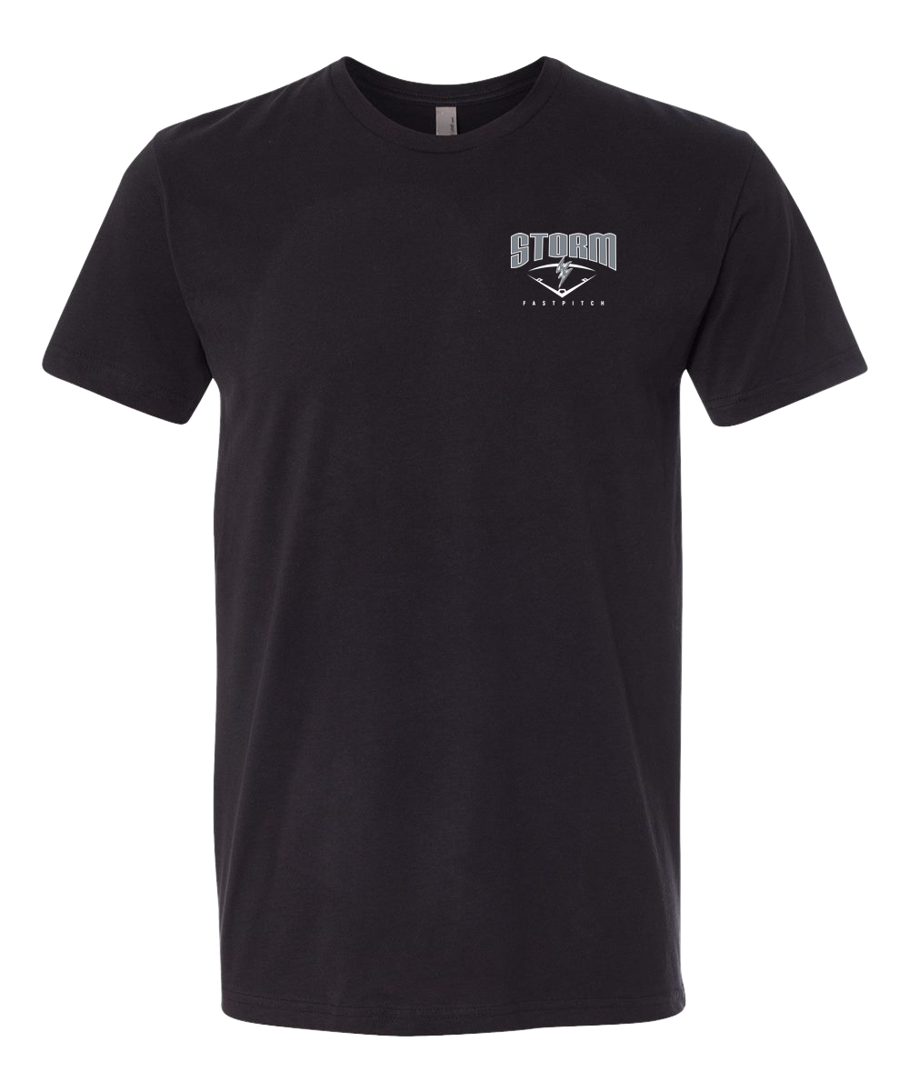 BW Softball - Black T-Shirt - Left Chest