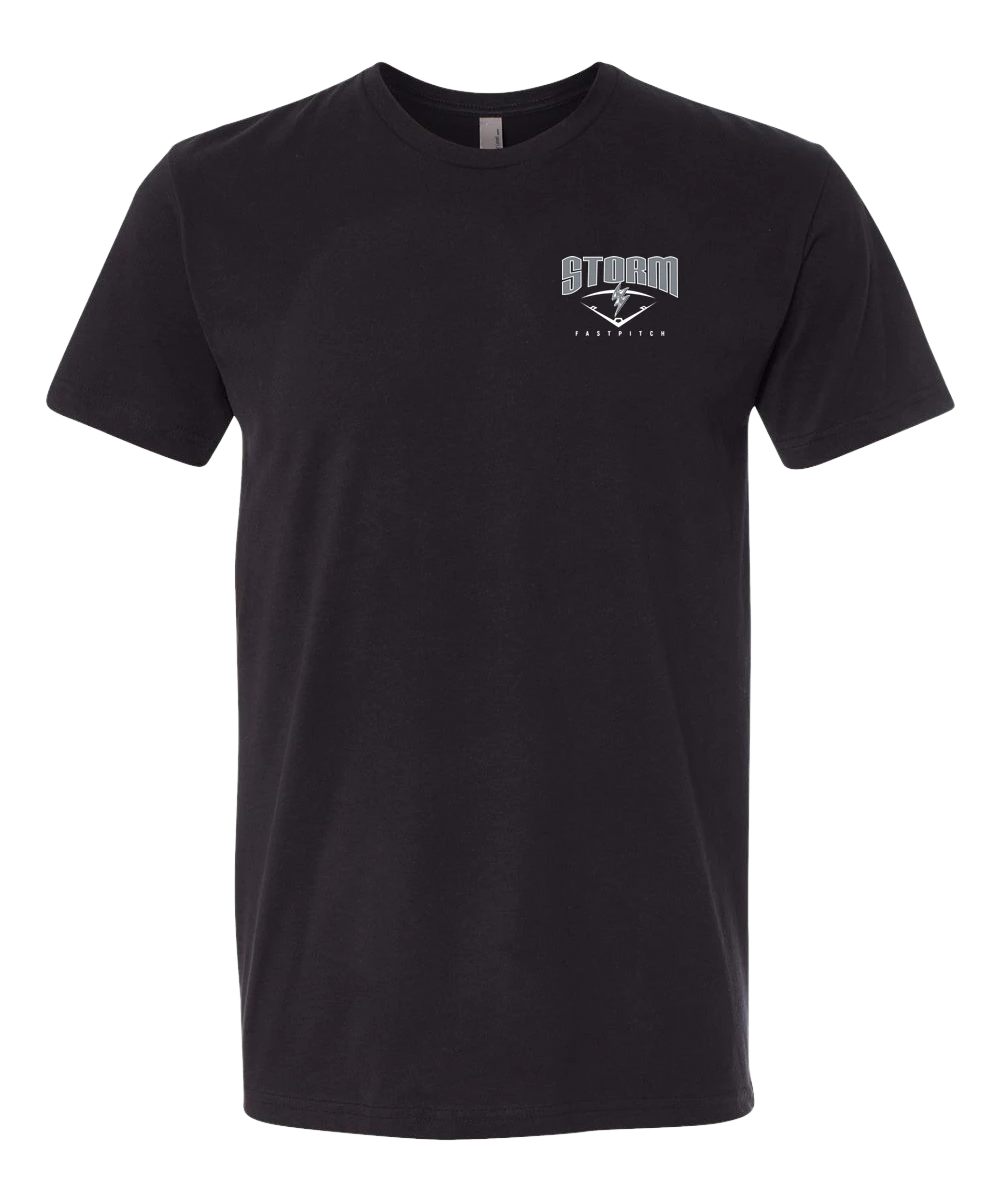 BW Softball - Black T-Shirt - Left Chest