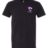 Truman Softball - Black T-Shirt - Left Chest