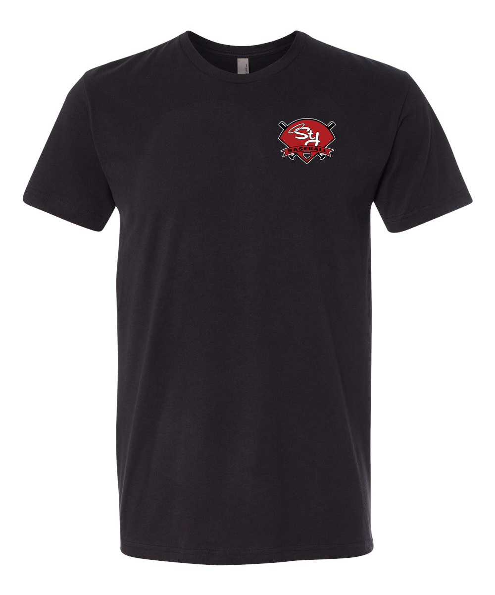 Shirt Hub Test Team Store - Black T-Shirt - Left Chest